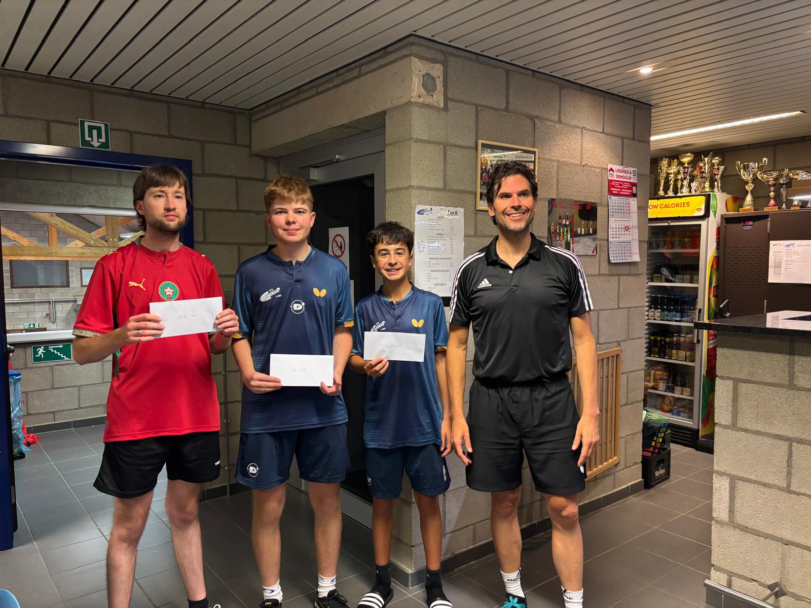 Podium série C2-B - Master CTT Minerois 2026